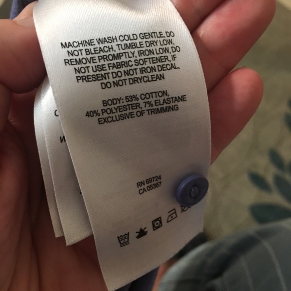 Periwinkle collared Columbia Omni-wick shirt - Picture 8 of 8